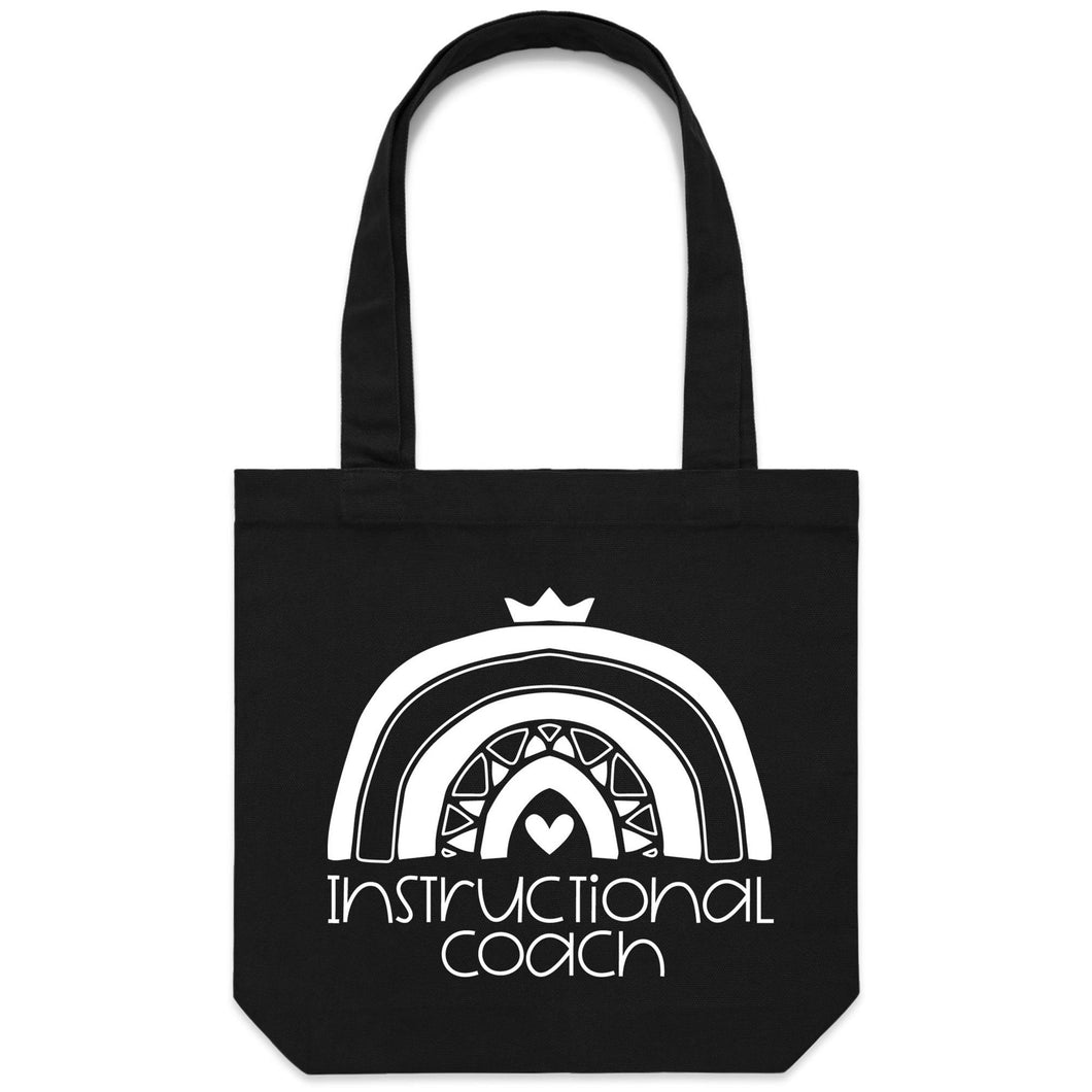 Instructional coach - Canvas Tote Bag