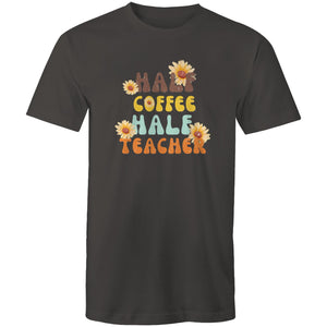 Half coffee half teacher