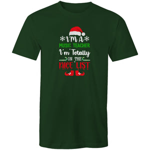 I'm a music teacher I'm totally on the nice list