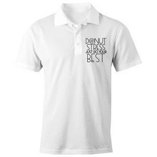 Load image into Gallery viewer, Donut stress just do your best - S/S Polo Shirt