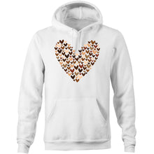 Load image into Gallery viewer, Diverse hearts - Pocket Hoodie Sweatshirt