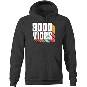 Good vibes - Pocket Hoodie Sweatshirt