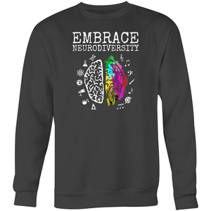 Embrace neurodiversity - Crew Sweatshirt