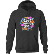 Load image into Gallery viewer, Love yourself - Pocket Hoodie Sweatshirt