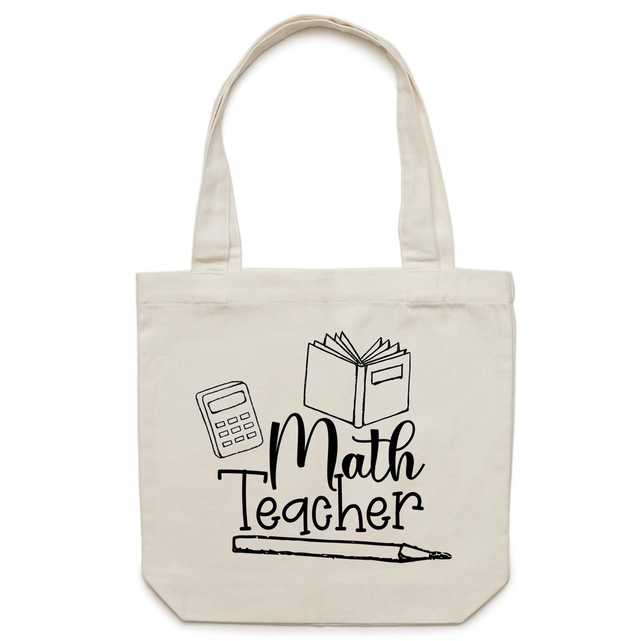 Teacher canvas outlet tote