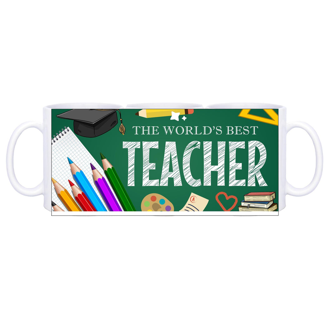 The world's best teacher - 11oz Ceramic Mug